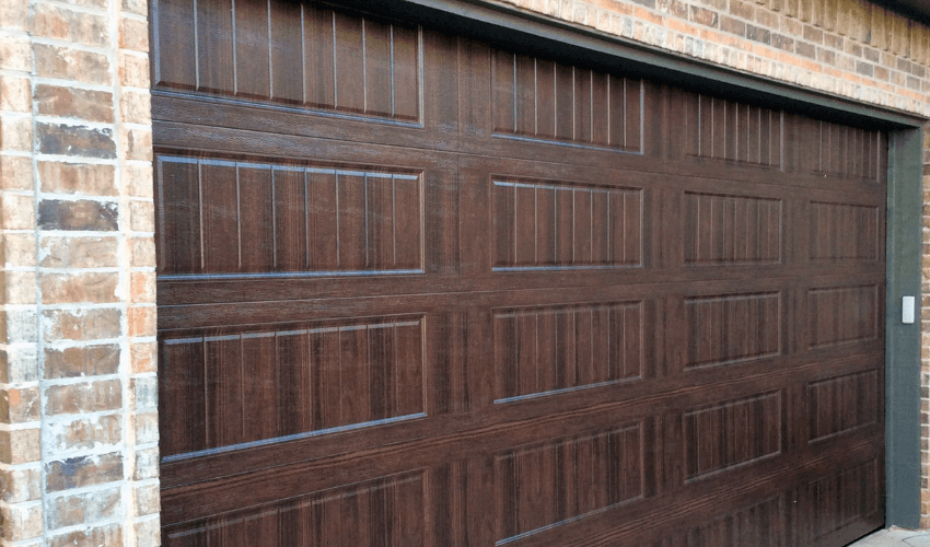 Walnut New Garage Door in Oklahoma City