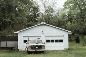 White Garage Doors with Windows