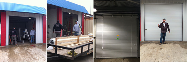 Wayne Dalton Model DS75 Commercial Rolling Steel Door Installation