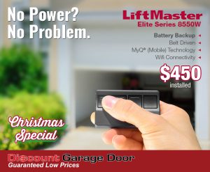 Christmas Battery Backup Opener Special