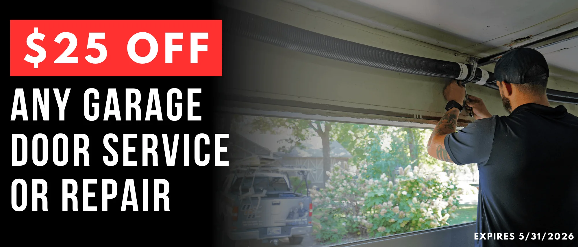 Garage Door Repair Coupon from Discount Garage Door