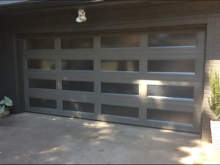 mosaic full view garage door installation