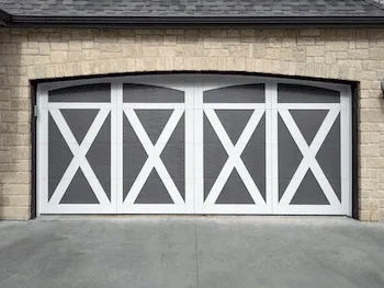 wood overlay garage door installation tulsa